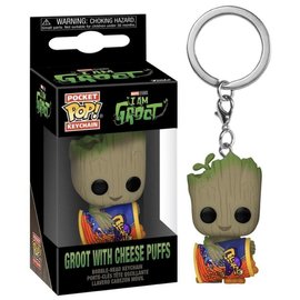 Funko Funko Pocket Pop! Keychain - Marvel Studios I Am Groot - Groot Witch Cheese Puffs