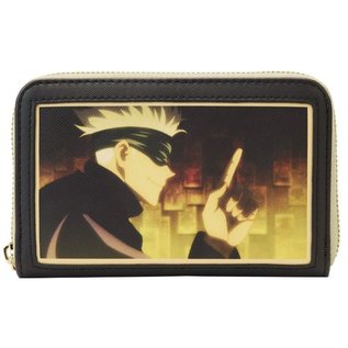 Loungefly Wallet - Jujutsu Kaisen - Satoru Gojo Black Faux Leather