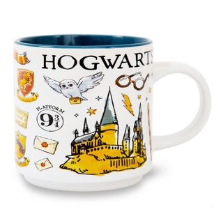 Silver Buffalo Mug - Harry Potter - Destination Hogwarts 13oz
