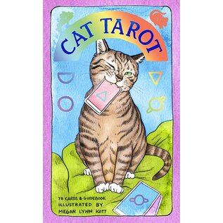 Chronicles Books Jeu de cartes - Tarot - Illustrations de Chat Tarot par Megan Lynn Kott de 78 Cartes