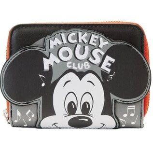 Loungefly Portefeuille - Disney 100 - Mickey Mouse Club Vintage en Faux Cuir