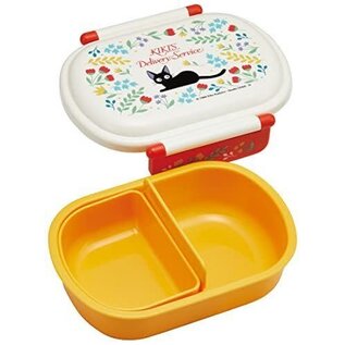 Skater Boîte Bento - Studio Ghibli Kiki la Petite Sorcière - Jiji au Printemps avec Séparateur 360ml