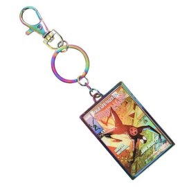 Bioworld Keychain - Marvel Spider-Man Across the Spider-verse - True Life Tales of Spider-Man in Metal Holographic