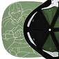 Bioworld Baseball Cap - Avatar The Last Airbender - The 4 Elements Green Snapback