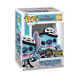 Funko Funko Pop! - Disney Lilo & Stitch - Skeleton Stitch 1234 (GITD Glows in the Dark) *Chase* *Entertainment Earth Exclusive Limited Edition*