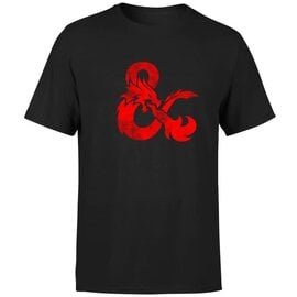 Bioworld Tee-Shirt - Dungeons & Dragons - Logo Rouge et Noir