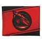 Bioworld Wallet - Dungeons and Dragons - Honor Among Thieves - Red Dragon on Faux Leather Red and Black Background Bifold