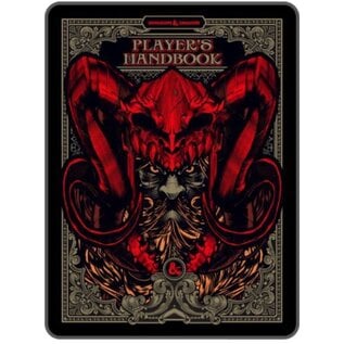 Bioworld Blanket - Dungeons & Dragons - Cover of the Player's Handbook Red and Black Throw in Plush