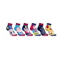 Bioworld Socks - Nintendo Kirby - Kirby Under All His Shapes Colorful Children Size Pack of 6 Pairs Short Ankles