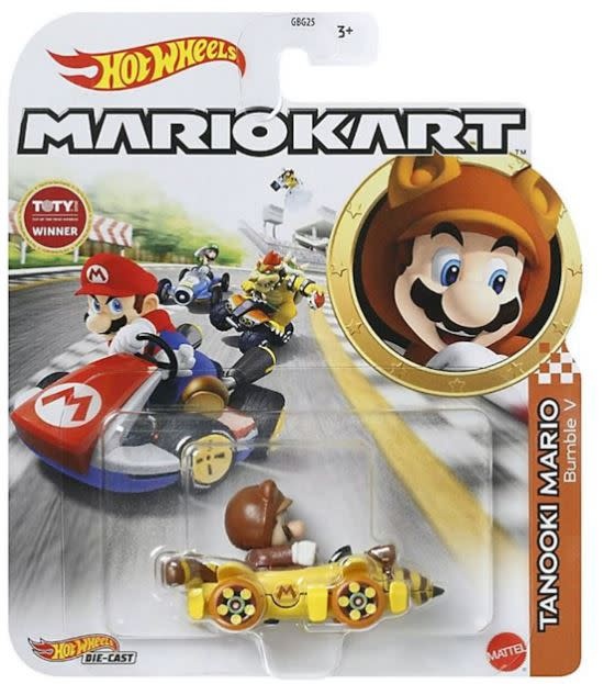 Jouet Hot Wheels Nintendo Mario Kart Tanoodi Mario Bumble V Chez