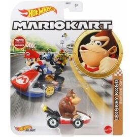 Mattel Jouet - Hot Wheels Nintendo Mario Kart -Donkey Kong Standard Kart