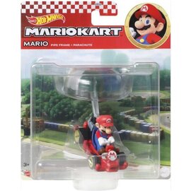 Mattel Toy - Hot Wheels Nintendo Mario Kart - Mario Pipe Frame + Parachute