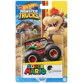 Mattel Jouet - Hot Wheels Nintendo Super Mario - Monster Trucks Bowser