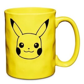 Silver Buffalo Mug - Pokémon - Pikachu's Face Textured Pottery Style 14oz
