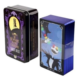 Insight Editions Playing Cards - Disney The Nightmare Before Christmas - Jack and Sally Tarot of 78 Cards