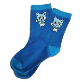 Great Eastern Entertainment Co. Inc. Sockss - Fairy Tail - Happy Angry 1 Pair Crew