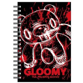 Great Eastern Entertainment Co. Inc. Notebook - Gloomy Bear the Naughty Grizzly - Hashed Art