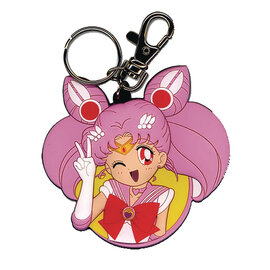 Great Eastern Entertainment Co. Inc. Keychain - Sailor Moon - Sailor Chibi Moon Face in Rubber
