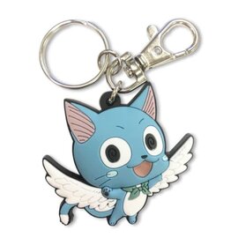 Great Eastern Entertainment Co. Inc. Keychain - Fairy Tail - Happy With Wings Chibi in Rubber