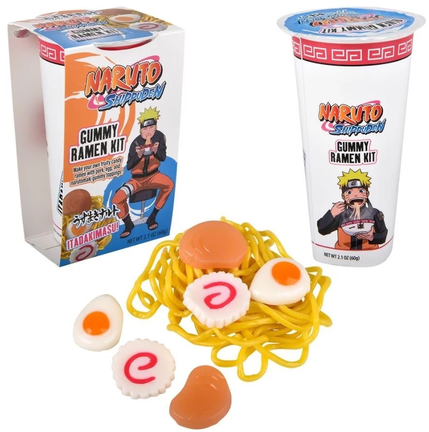 Candies Naruto Shippuden Ramen Set in Gummies Chez Rhox Geek Stop