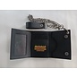 Bioworld Wallet - Stranger Things - Hellfire Club in Metal and Demogorgon Hunter Faux Leather with Chain