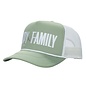 Bioworld Casquette - Spy X Family - Logo Brodée Verte et Blanche Trucker Snapback Ajustable