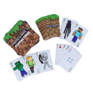 Paladone Jeu de cartes - Minecraft - Minecraft avec Boîte en Métal