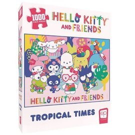 The OP Games Casse-tête - Sanrio Hello Kitty And Friends - Tropical Times 1000 pièces