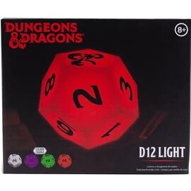 Paladone Lampe - Dungeons & Dragons - D12 à Changement de Couleur