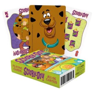 Aquarius Jeu de Cartes - Scooby-Doo - Scooby et son Equipe dans la Mystery Machine