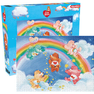 Aquarius Puzzle - Care Bears - Characters  and Rainbow 1000 pieces