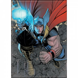 Ata-Boy Magnet - Marvel Thor - Thor and Mjolnir