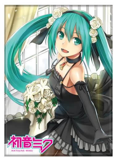 Magnet Hatsune Miku 初音ミク Miku In Black Dress Chez Rhox Geek Stop 3448