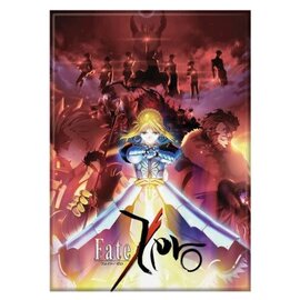 Ata-Boy Aimant - Fate/Zero - Saber Debout Avec Épée Poster