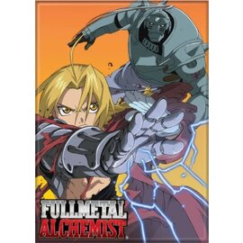 Ata-Boy Magnet - Fullmetal Alchemist - Edward and Alphonse Orange