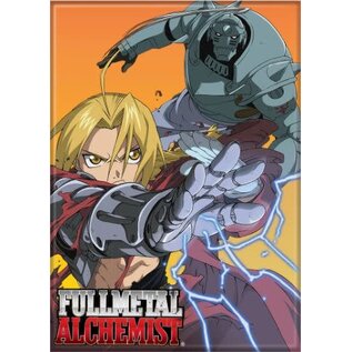 Ata-Boy Magnet - Fullmetal Alchemist - Edward and Alphonse Orange