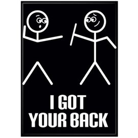 Ata-Boy Aimant - Meme - "I got your Back"