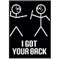 Ata-Boy Aimant - Meme - "I got your Back"
