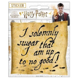 Ata-Boy Autocollant - Harry Potter - "I Solemnly Swear That I Am Up To No Good!"
