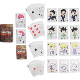 Paladone Jeu de Cartes - Hunter X Hunter - Personnages Chibi Boîte en Métal