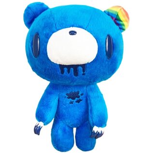 Great Eastern Entertainment Co. Inc. Plush - Gloomy Bear - Gloomy Bear Blue and Rainbow Ears 8"