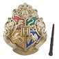 Paladone Lampe - Harry Potter - Emblème de Poudlard Illuminé avec Télécommande Baguette