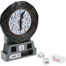 ShoPro Clock - Disney The Nightmare Before Christmas - Alarm Glow in the Dark with Interchangeable Blocks