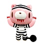 Great Eastern Entertainment Co. Inc. Plush - Gloomy Bear - Gloomy Bear Prisoner White and Black 8"