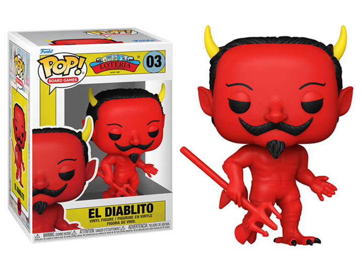 Funko Pop Board Games Loteria El Diablito 03 Chez Rhox Geek Stop 2665