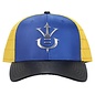 Bioworld Casquette - Dragon Ball Z - Armure de Vegeta et Emblème Jaune et Bleu Snapback