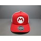Bioworld Baseball Cap - Nintendo Super Mario - M of Mario Red and White in Mesh Adjustable