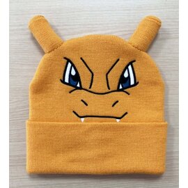 Bioworld Toque - Pokémon - Charizard Face Embroided with Ears 3D Orange