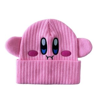 Bioworld Toque - Nintendo Kirby - Kirby Face Pink with Hands