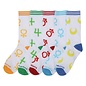 Bioworld Socks - Sailor Moon Crystal - Symbols of Sailor Moon, Jupiter, Mars, Venus and Neptune Pack of 5 Pairs long